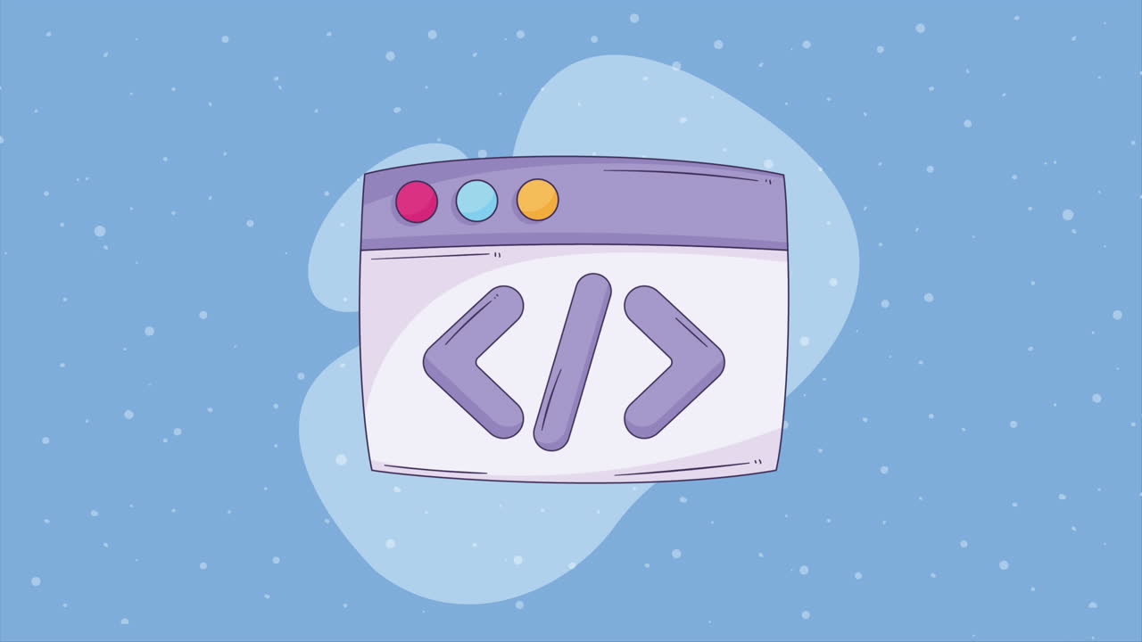 웹 개발 아이콘