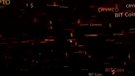 el texto de la criptomoneda es una cámara de paso volador.