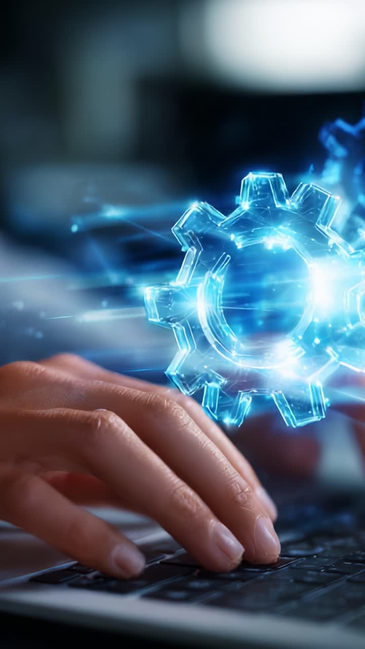A Modern Digital Workspace: Exploring User Interaction with Virtual Gears During Software Development or System Operations Through a Laptop Interface