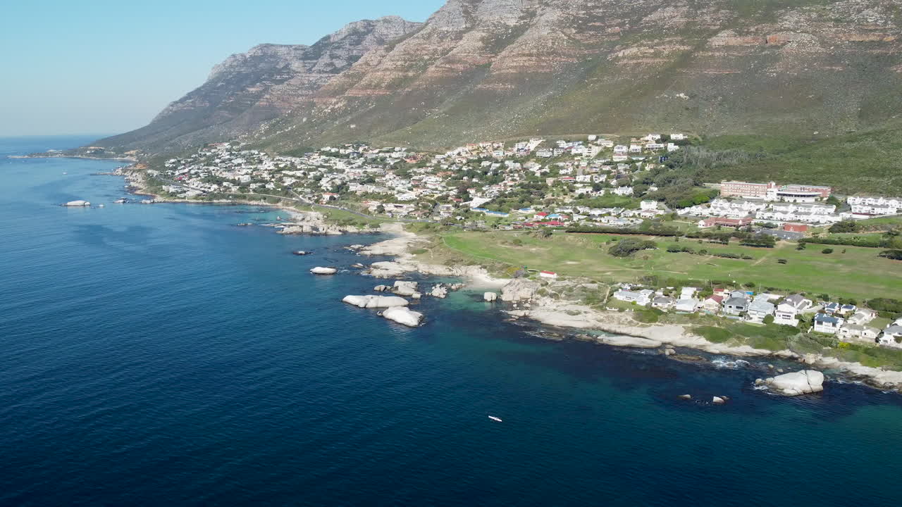 Sea Canoe on calm Ocean around Cape Point