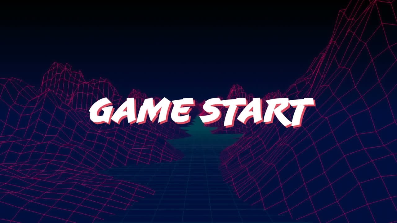 게임 시작 텍스트