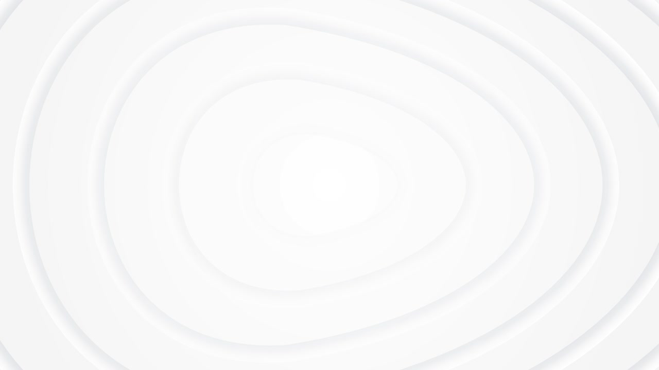 fondo de animación abstracto circular blanco. feliz día de pascua tarjeta postal animada.