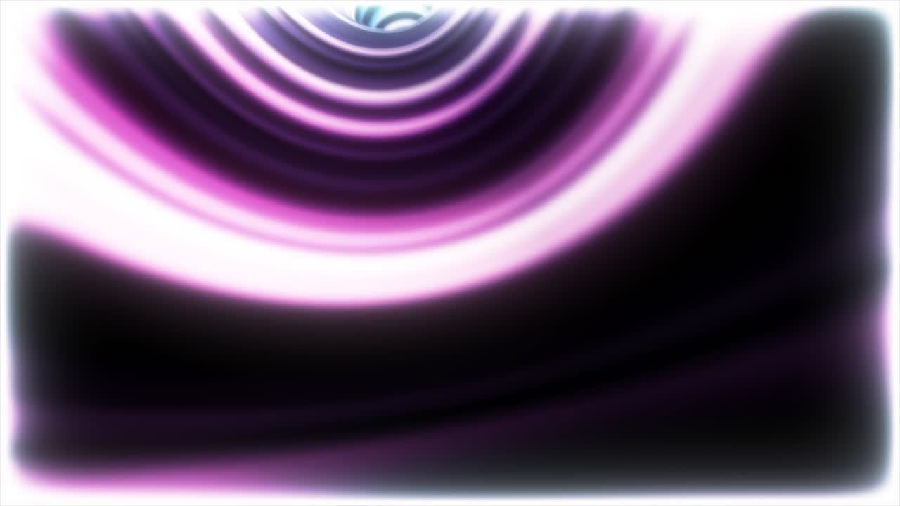 Abstract Glowing Tunnel