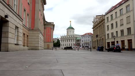 the landtag of brandenburg (brandenburg state parliament) potsdam circa 20th july 2016