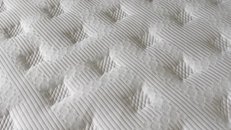 close-up view of mattress texture