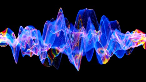 actividad activa de la red neuronal con sinapsis que cambian de color.