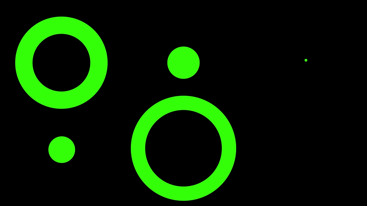 Shape animation circle spreading motion graphics