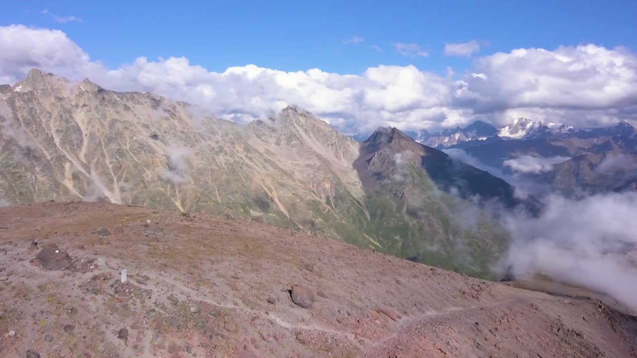 paisaje de alta montaña