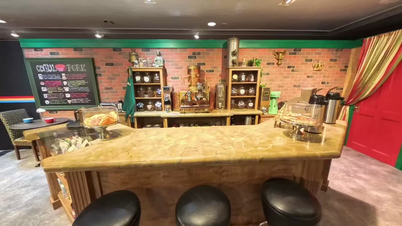 central perk inspirado en la cafetería