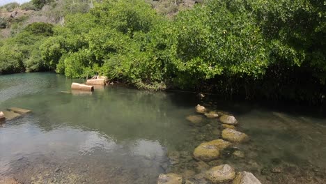 agua corriendo