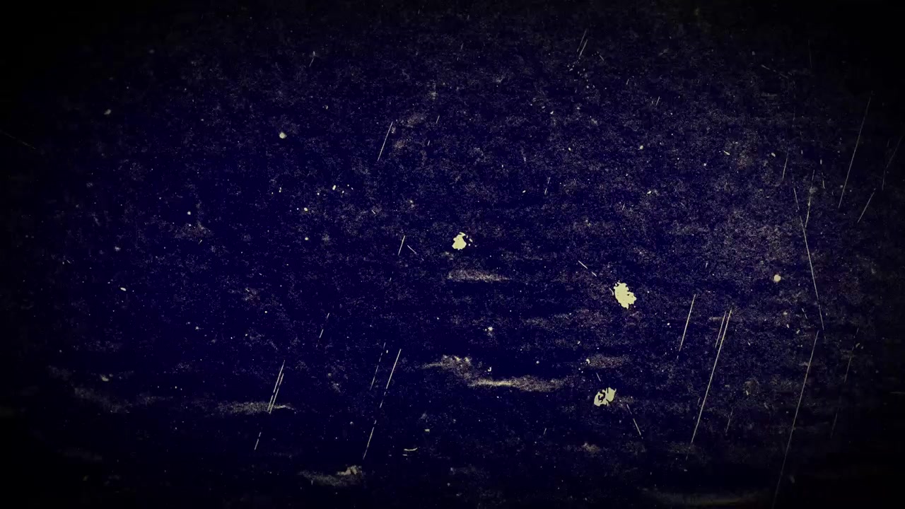 Vintage Film Grain Overlay with Scratches and Dust