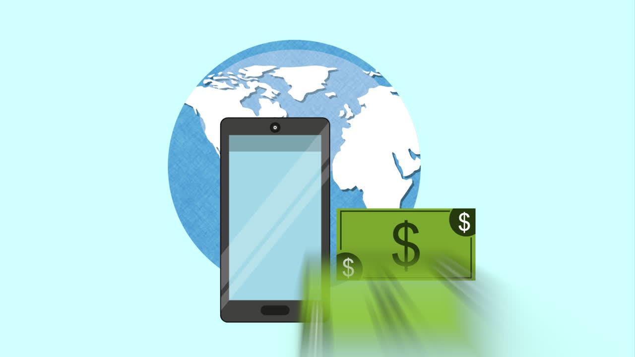 금융 아이콘 디자인, 비디오 애니메이션