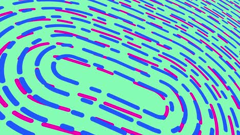 Neon Navy Blue Animated Line Background