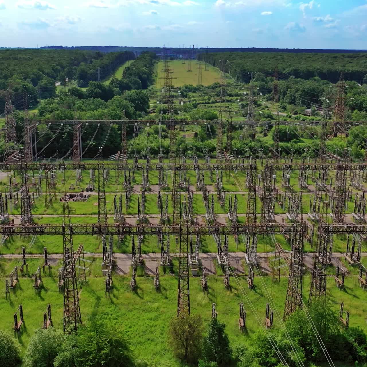 High voltage station