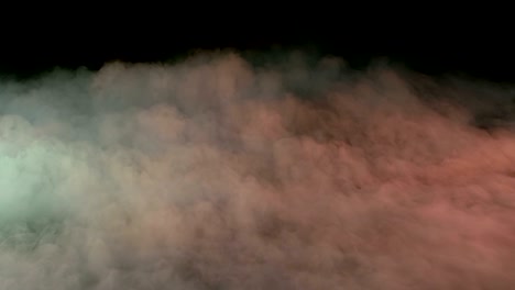 nubes de humo de hielo seco realistas