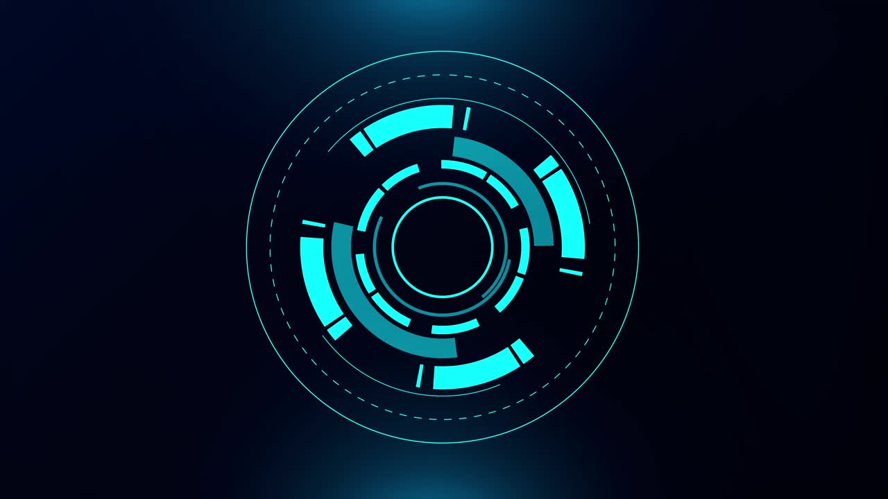 Hologram hud circle interfaces digital data network protection hud circle interfaces futuristic