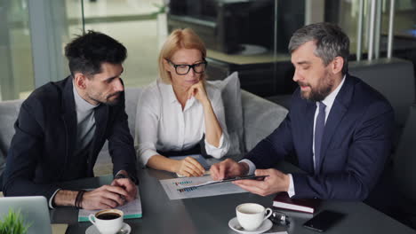 business meeting in a modern office