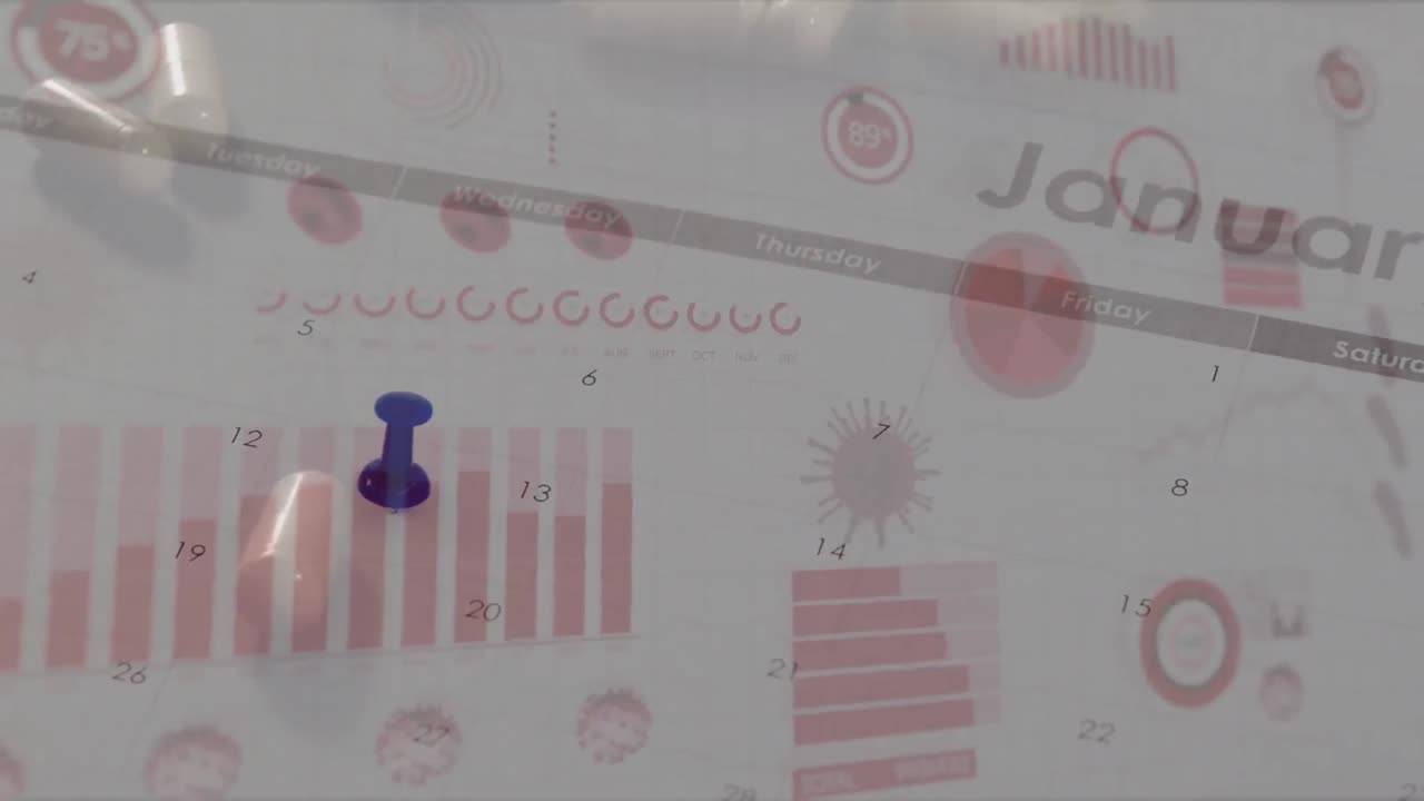 알약에 대한 데이터 처리의 애니메이션