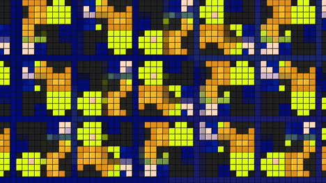 pixelated abstract pattern