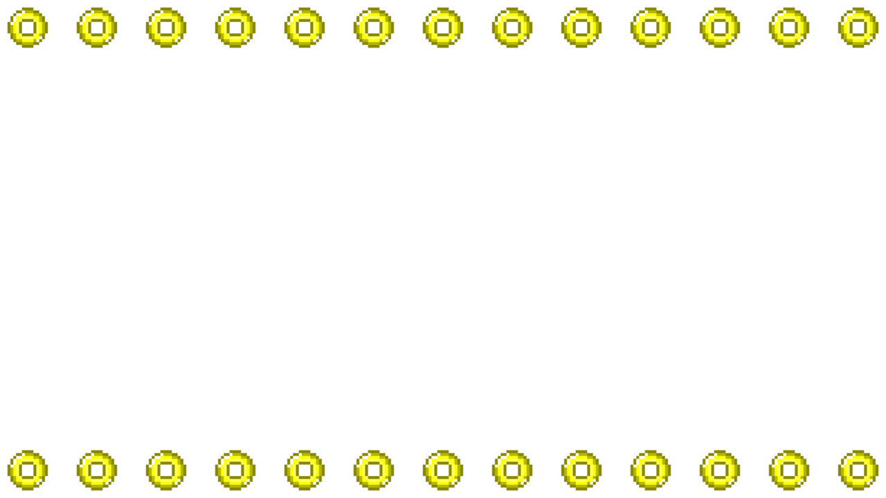 Pixel Art Mini Circle mark Frame Animated Overlay 1080p Transparent 30 fps (3).mov