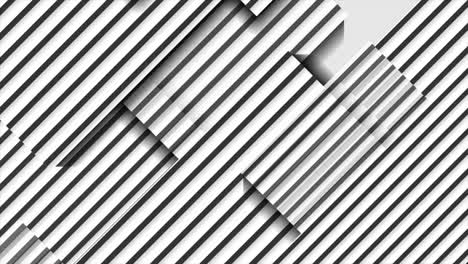 abstract minimal motion background with black and white stripes