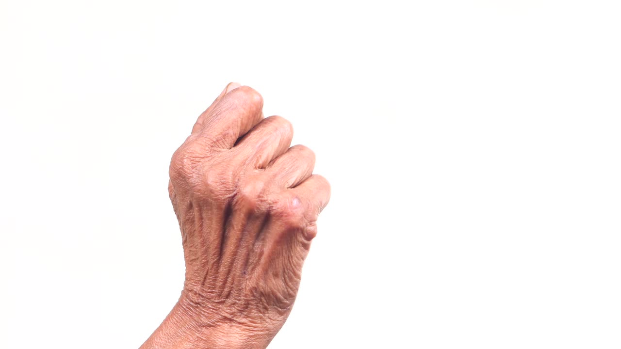 Ældet hånd
