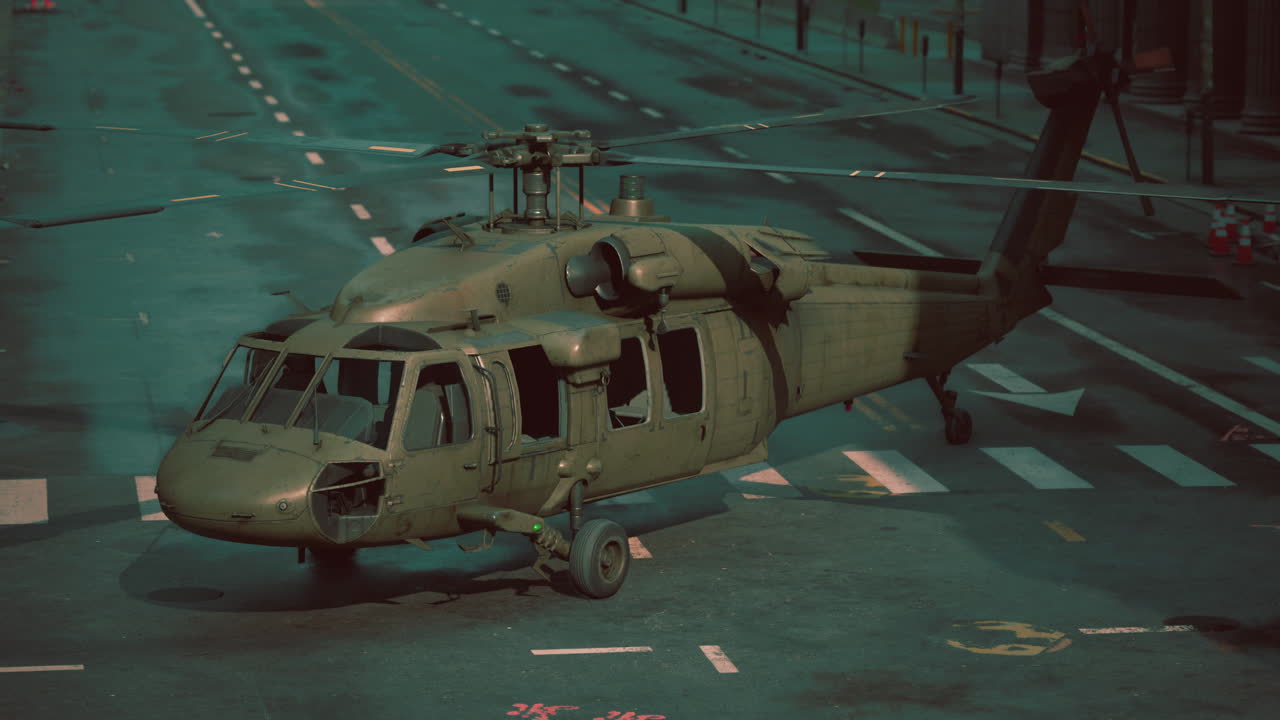 뉴욕 시의 군사 헬리 ⁇ 터