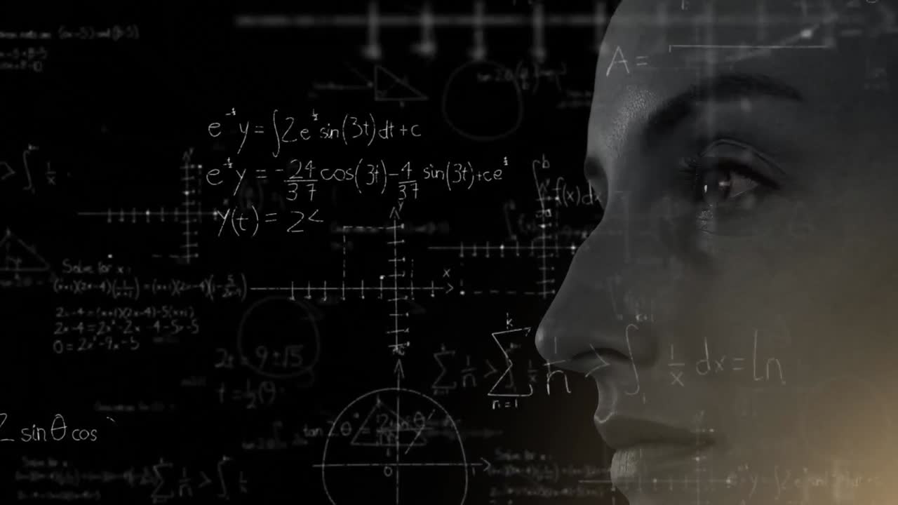 animación del cerebro con tecnología y procesamiento de datos