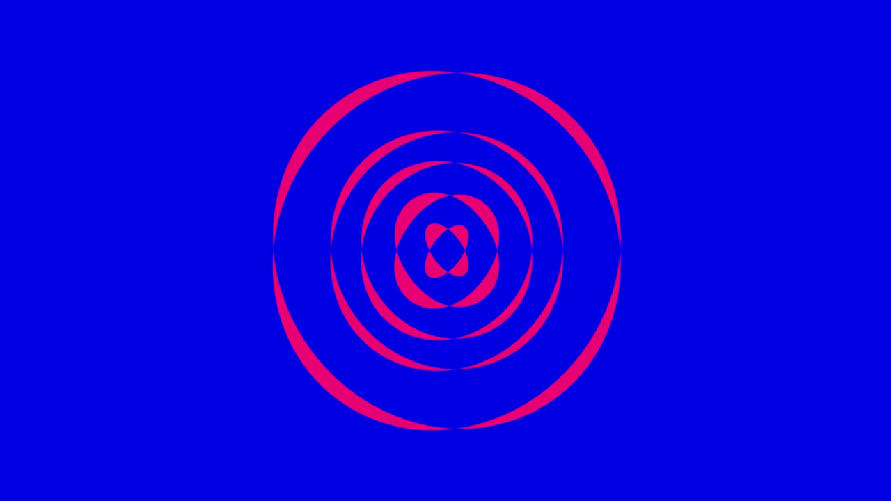 modelo de video 4k con efecto estroboscópico e hipnótico, en formato de video 16: 9.