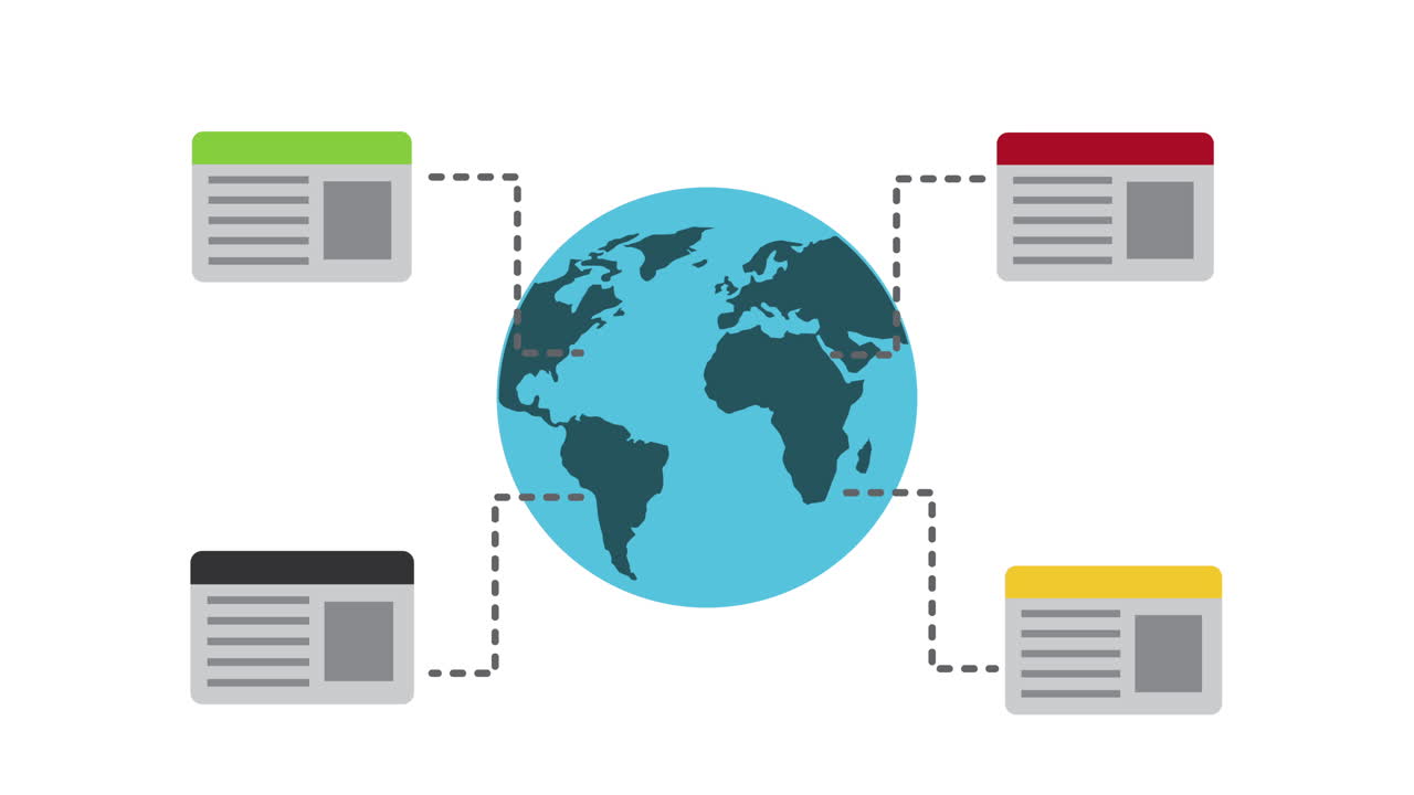 plantillas de páginas web con el planeta del mundo
