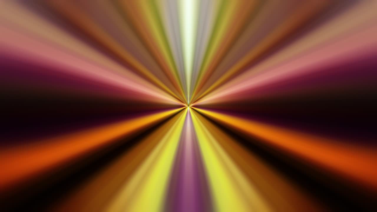 luz abstractamente creativa de colores brilla con el centro para la tecnología y el fondo de la comunicación. velocidad de la luz de brillo, rayos de neón brillantes en movimiento. explosión de colores, moviéndose a través de las estrellas. bucle sin costuras