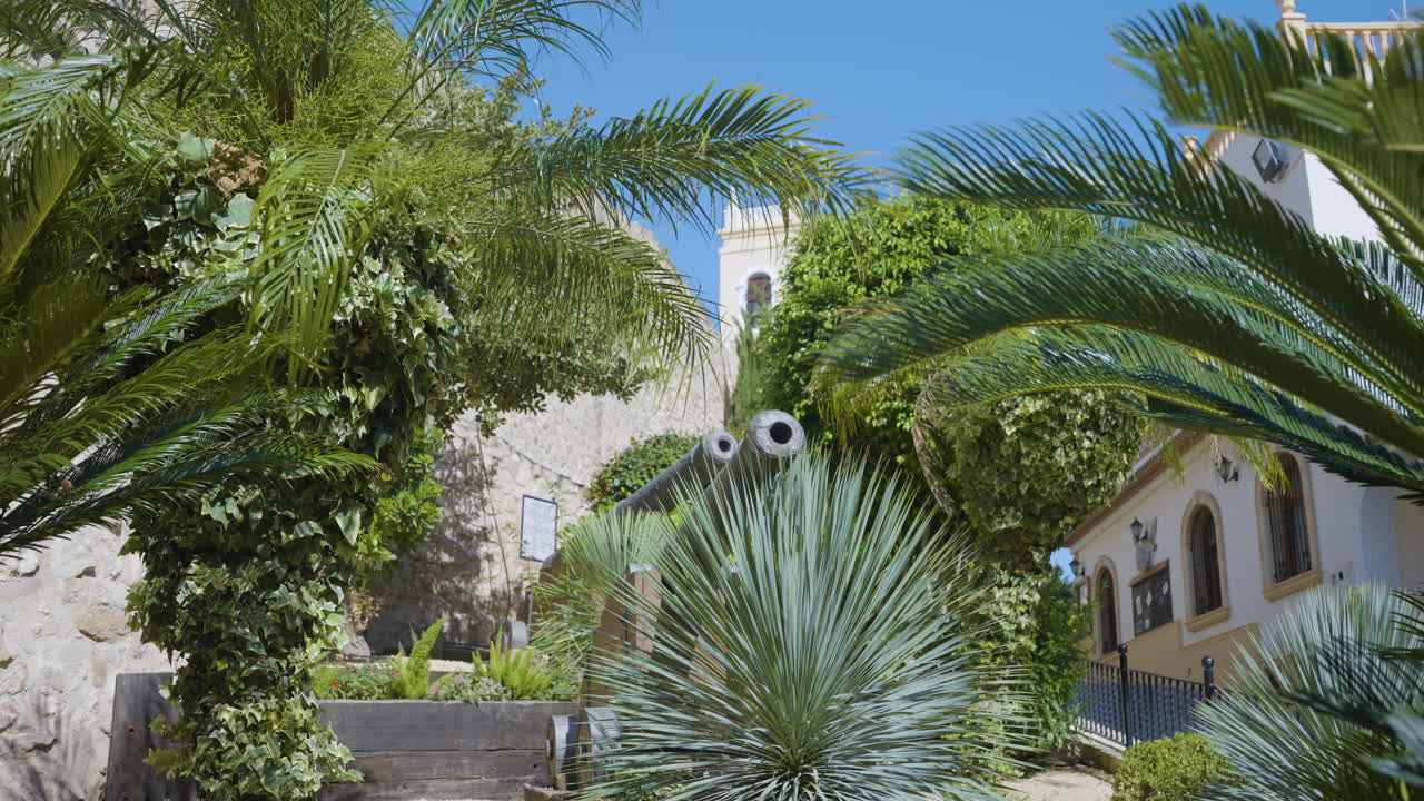 Fortress Garden with Cannons