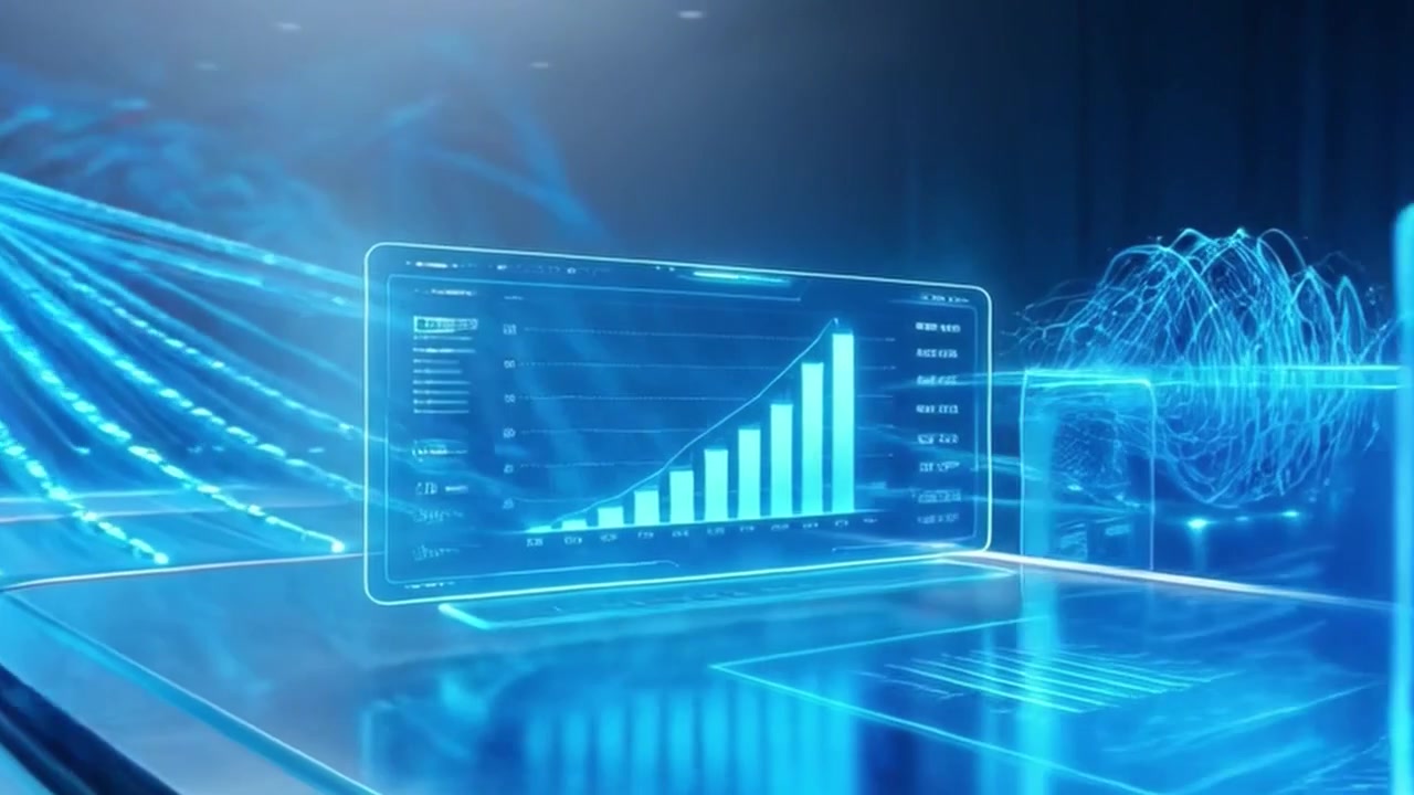 Digital Data Visualization and Network Connectivity Interface