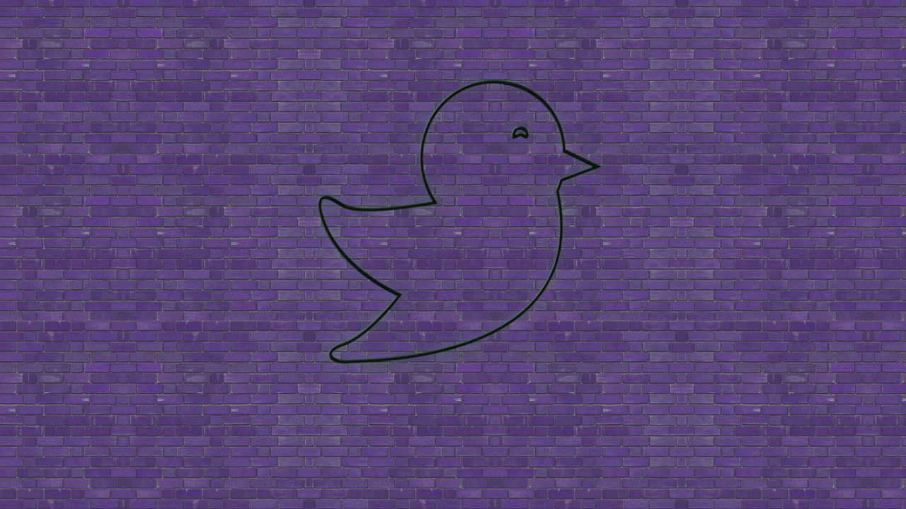 pulgares hacia abajo signo de neón en la pared de ladrillo 4k