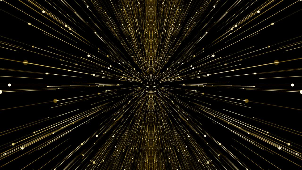 입자 금 반이는 보케상 먼지 추상적인 배경 루프