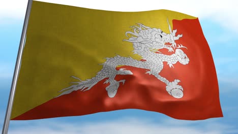 flag of bhutan