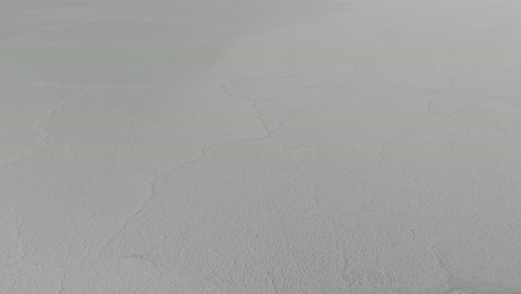 aerial view of bonneville salt flats in utah