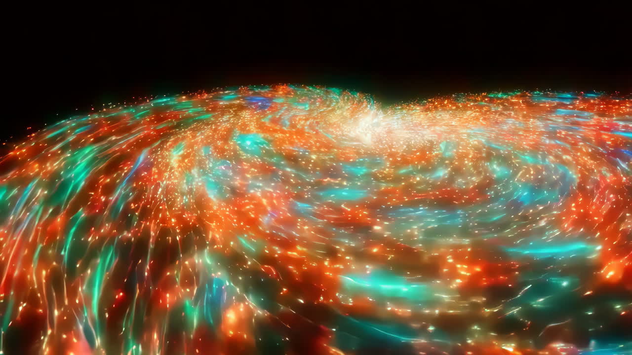 추상적인 나선형 은하