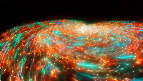 galaxia espiral abstracta