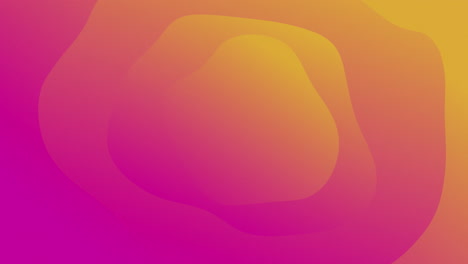 animation of pink to orange gradient lines waving in seamless loop