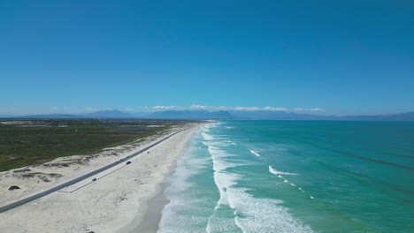 stranfontein coast filmed with drone