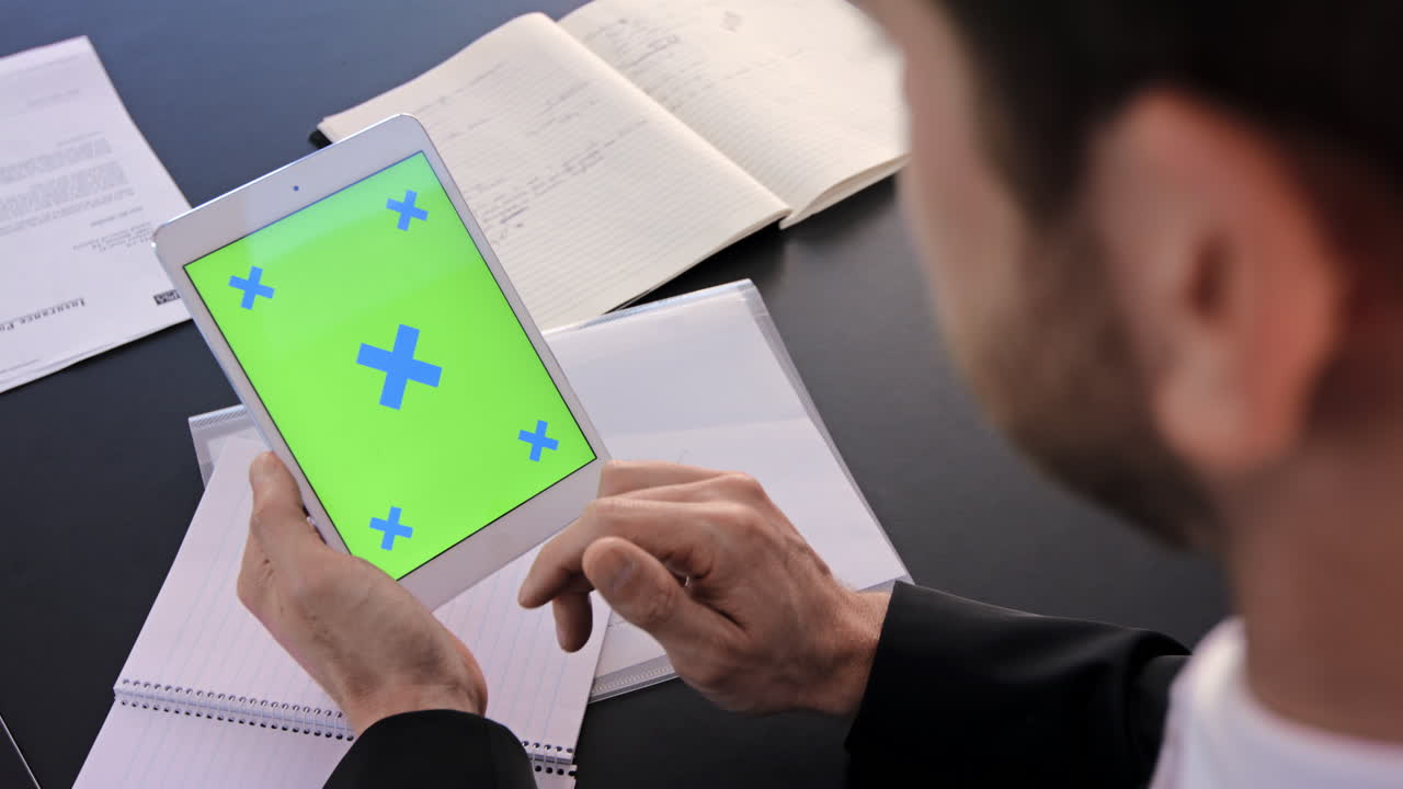 Managing his company's online presence