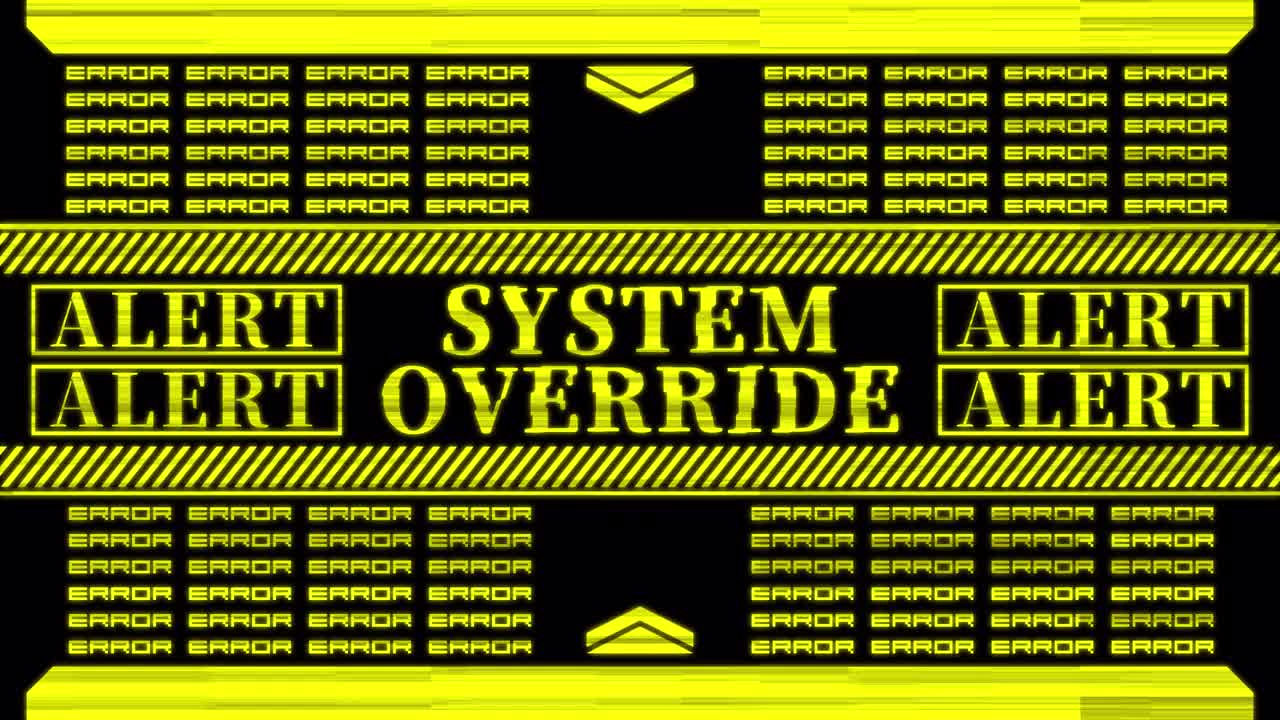 SYSTEM OVERRIDE!! Transitions. 1080p - 30 fps - Alpha Channel (2)