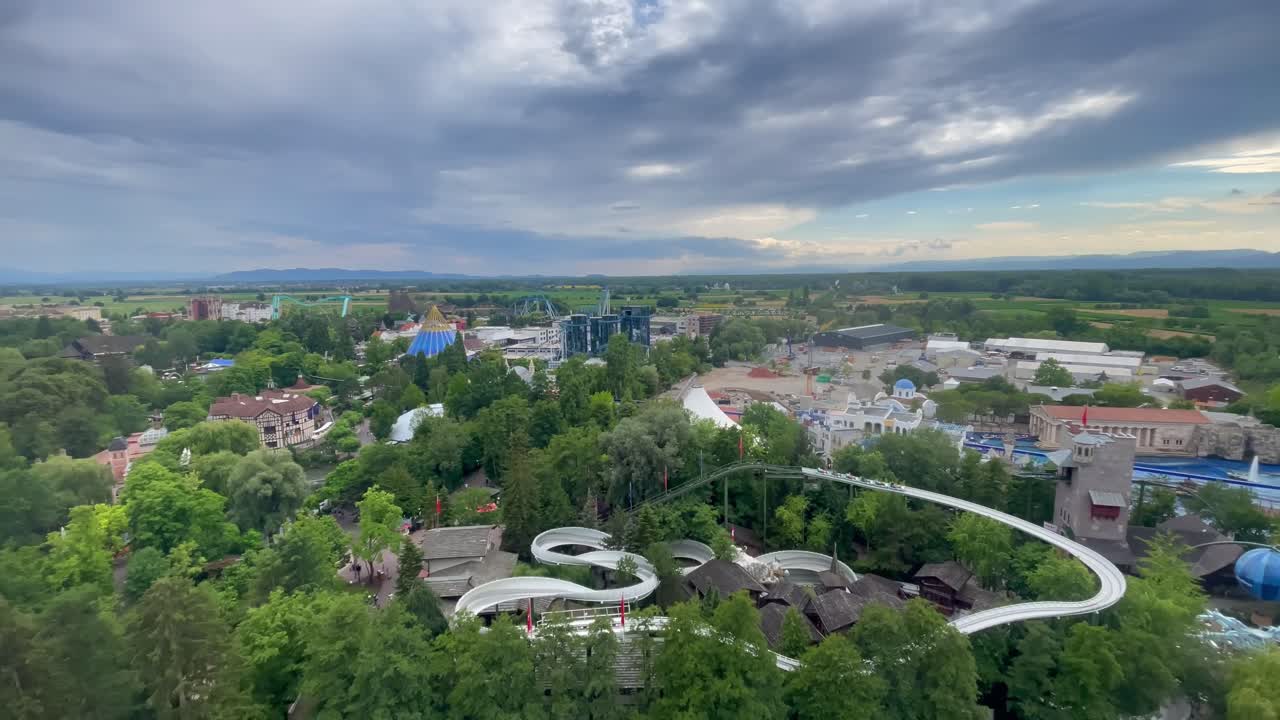 놀이 공원 공중 전망