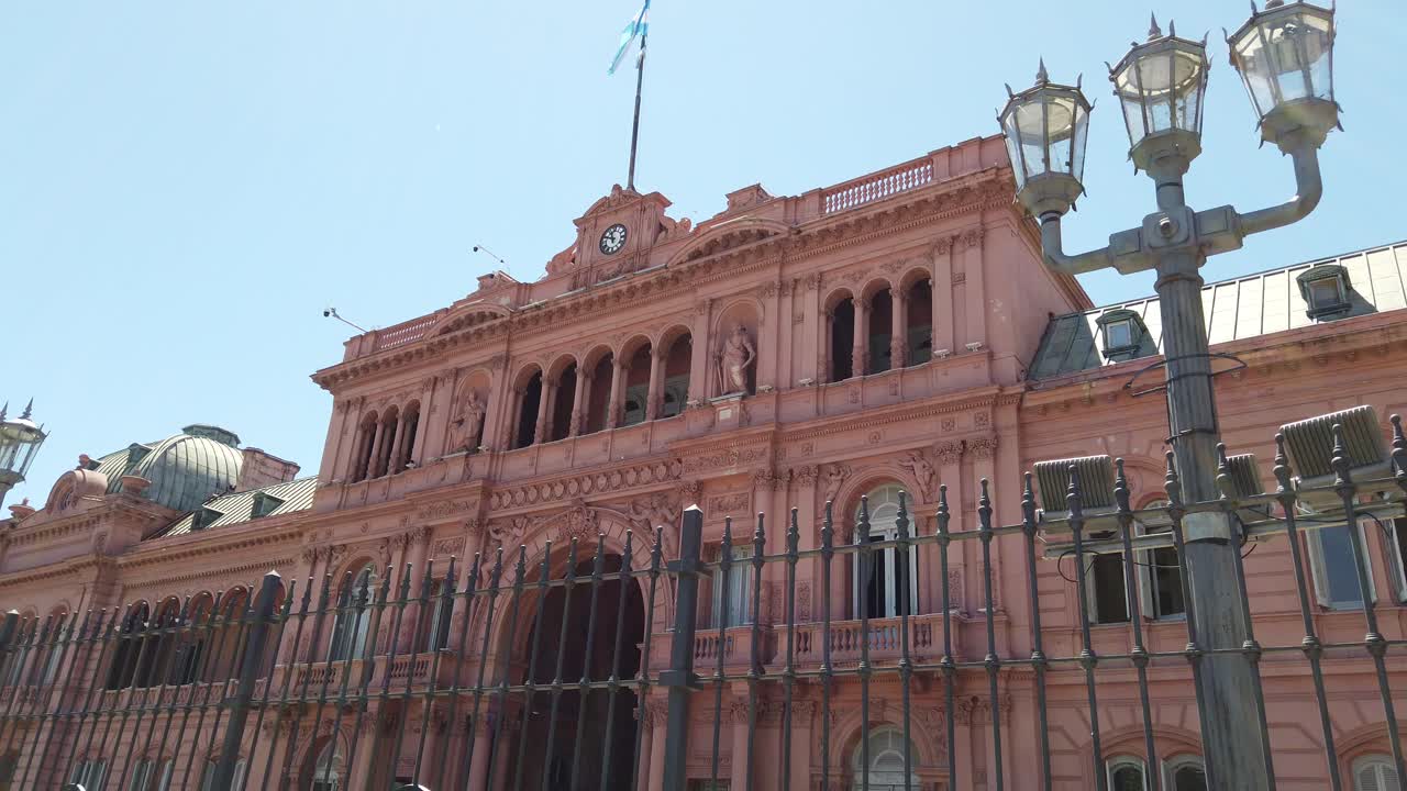 Veduta della Casa Rosada, sede del governo della città di Buenos Aires, Argentina.