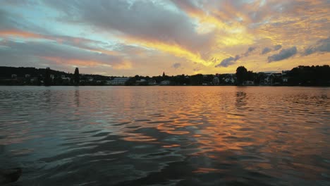 Cielo-Rojo-Después-Del-Atardecer