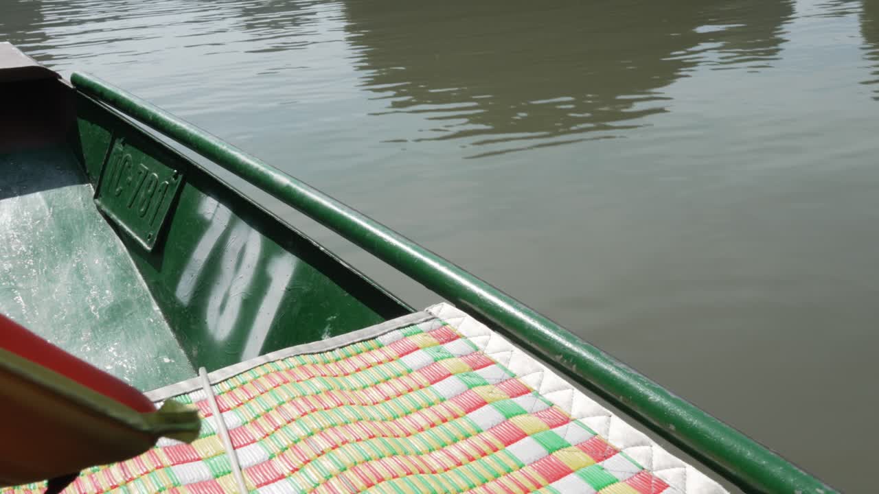 Boat tour river cruise travel adventure POV lake water reflection fishing trip