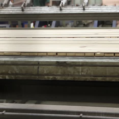 producción de parquet. fábrica industrial.