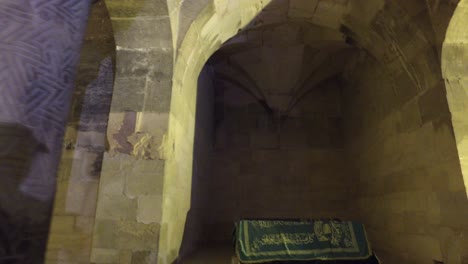 interior de la gran mezquita y hospital de sivas divrigi (sivas divriği ulu camii)
