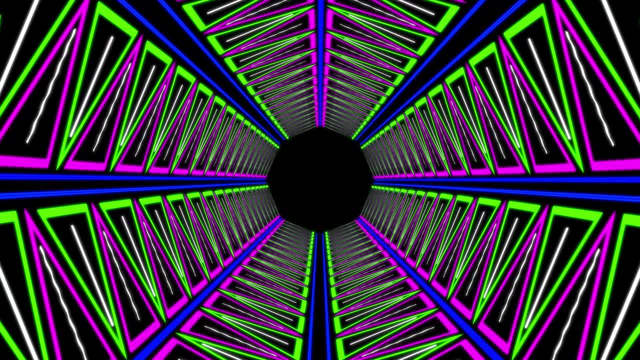 el progreso del túnel cibernético animación gráficos de movimiento